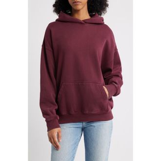 PacSun Core Washed Hoodie in Wine at Nordstrom Rack, Size X-Large