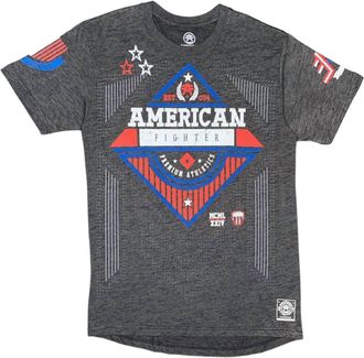 American Fighter Mens Clarkson Tee In Grey