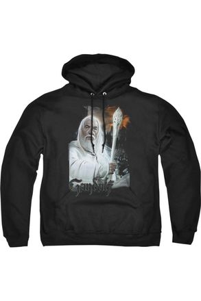 Gildan Lord Of The Rings Gandalf Adult Pull Over Hoodie / Hooded Sweatshirt