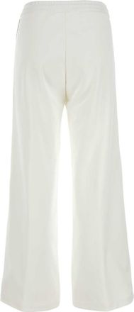 Gucci Womens White Blend Pant - Light Grey - Size Medium