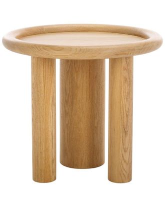 Safavieh Couture Madelynn Round Wood Accent Table