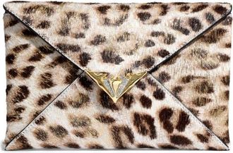 Alexis Bittar Envelope Clutch Bag in Metallic Leopard at Nordstrom