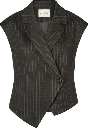 Rue de Femme Gilet - - Jackets - Donna - Nero - M