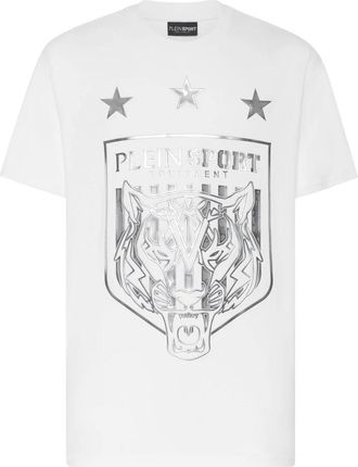 Plein Sport Tops, Heren, Wit, 4Xl, T-Shirts