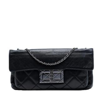 Chanel Pre-owned Classic Flap Shoulder Bag - Dames - Pre-owned - Zwart - Maat: ONE Size Leer