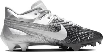 Nike Vapor Edge Elite 360 2 DA5457-003 Mens Silver Black Football Cleats NIN741