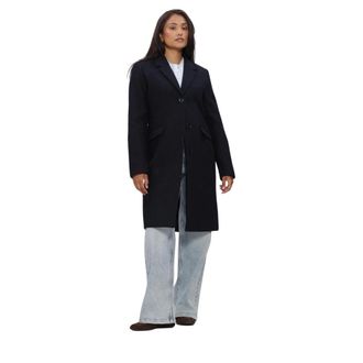 Modstr&ouml;m Dames, Mantels, Blauw, Maat: S
