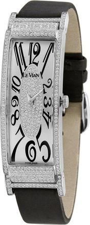 Le Vian Womens Deco Estate Diamond Watch