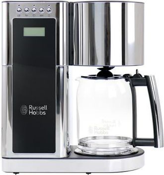 Russell Hobbs Glass 8 Cup Coffeemaker in Black and Stainless Steel in Silver at Nordstrom