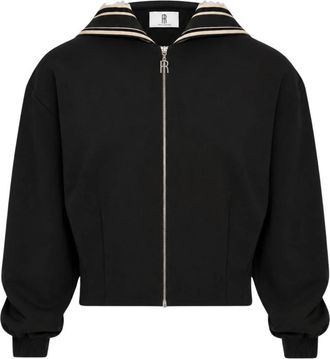 Fracomina Hooded Sweatshirt - Dames - Hoodies - Zwart - M - Polyester - Hoodies & sweatvesten