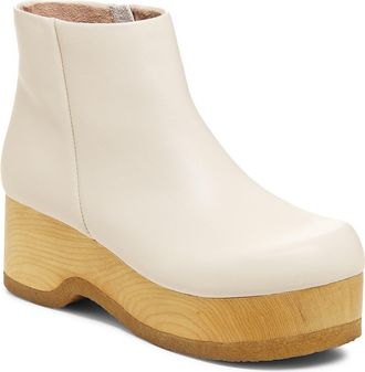 Kelsi Dagger Hill Platform Bootie in Cream at Nordstrom, Size 9.5