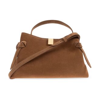 Yuzefi Dames, Tassen, Beige, Maat: ONE Size Su&egrave;de