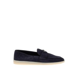 Prada Loafers, male, Blue, 9 UK, Slip-On Loafers
