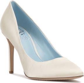 Vince Camuto Savilla Pump in Milk Satin at Nordstrom Rack, Size 9