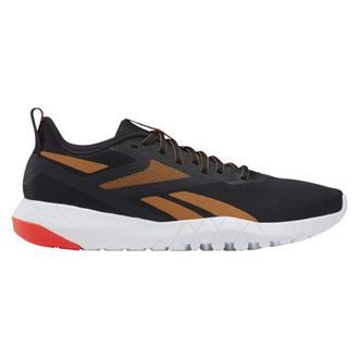 Reebok Mens Flexagon 4 Force Sneaker, Black/Court Brown/Neon Cherry, 10 UK