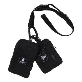A Bathing Ape BAPE Multi Body Bag Black 1J30-190-004