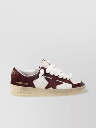 Golden Goose stardan leather and suede upper