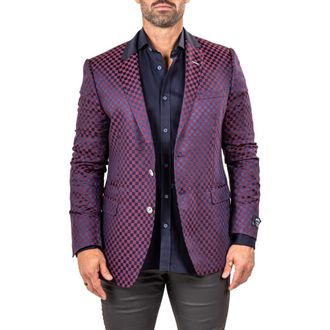 Maceoo Socrateevo Martyr001 Sport Coat in Red at Nordstrom, Size 5