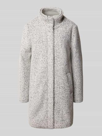Tom Tailor Denim Regular Fit Mantel mit Woll-Anteil in Hellgrau, Gr&ouml;&szlig;e XS