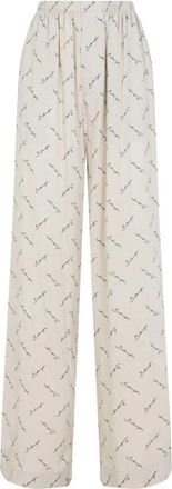 Balenciaga Printed Palazzo Pants