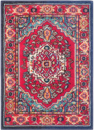 Safavieh Alfombra rojo/turquesa 91 x 152 cm