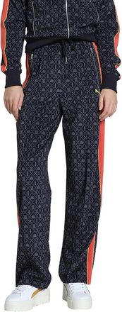 Puma Road To Unity T7 Womens Printed Straight Pants, New Navy Aop Blue, M