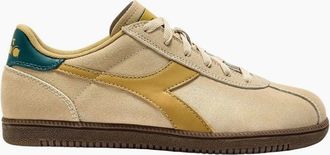 Diadora Mens Diadora GRAVEL /PRAIRIE SAND Tokyo Trainer - Cream - Size: 10