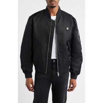 HUGO BOSS Badam Bomber Jacket in Black at Nordstrom, Size Xx-Large