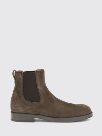 Tod's Stivaletti Chelsea in pelle scamosciata con logo T Timeless