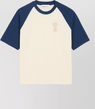 Ami boxy-fit short-sleeve cotton t-shirt