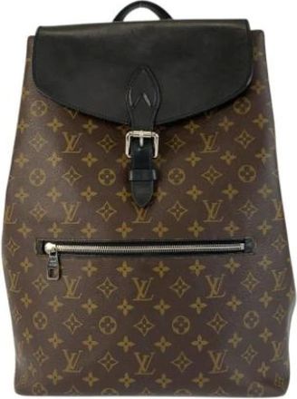 Louis Vuitton Vintage, unisex, Bruin, ONE Size, Pre-owned Vintage Rugzak