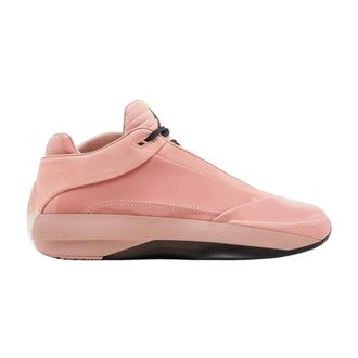 Nike Jordan Schoenen, Heren, Roze, 47 1/2 EU, Leer, 40 Basketballschoen