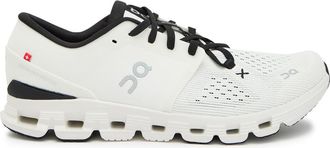 On Cloud X 4 Panelled Mesh-knit Sneakers - Ivory - 11.5 (IT45 / UK11)