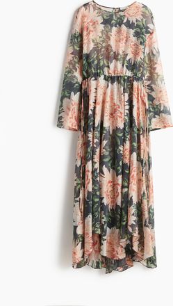 H&M Kleid mit Kordelzügen - Schwarz