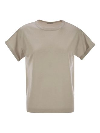 Brunello Cucinelli crew neck T-shirt - White