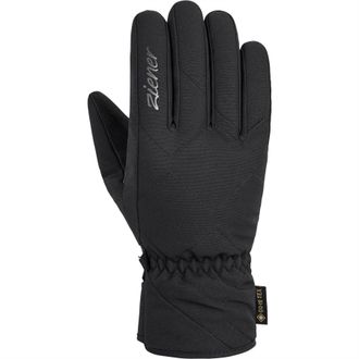 Ziener GORE-TEX gewatteerde skihandschoenen voor dames (Zwart)
