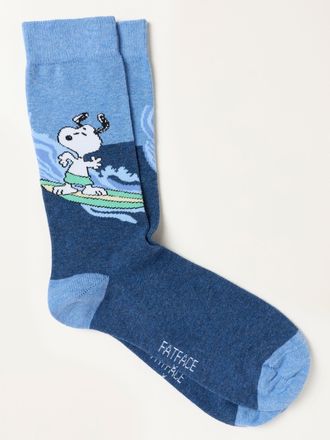 Fat Face FatFace Blue Snoopy Surfing Socks