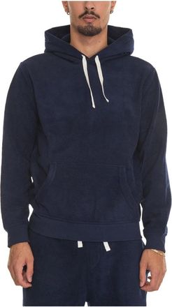 Polo Ralph Lauren Fleece Hoodie met Capuchon - Heren - Hoodies - Blauw - 2XL - Katoen - Hoodies & sweatvesten