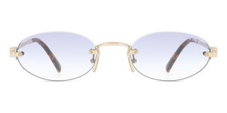 Miu Miu MUA54S ZVN80O Womens Sunglasses Gold Size 51