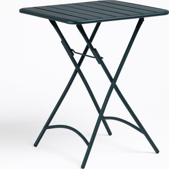 Sklum Sklum - Mesa De Jard&iacute;n Cuadrada 60x60 Cm Plegable En Acero Janti