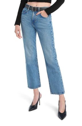 Favorite Daughter The Dot Mid Rise Straight Ankle Jeans in Westminster at Nordstrom, Size 26
