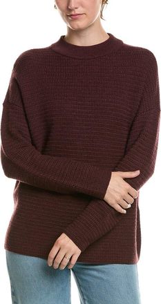 Eileen Fisher Eileen Fisher Mock Neck Wool Sweater