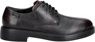 Camper Dean Laced Schoenen - Heren - Veterschoenen - Zwart - 45 EU - Katoen - Schoenen