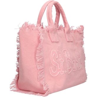 Saint Barth Tassen, Dames, Roze, ONE Size, Denim, Meisjes Handtassen Colette Patch