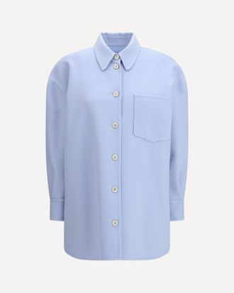 Fabiana Filippi Long Shirt in double wool Female 42
