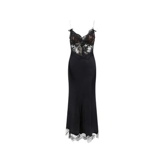 Self Portrait Lace-detail Maxi Dress