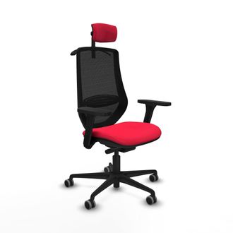 Piqueras y Crespo Piqueras-y-crespo Silla De Oficina Mardos Roja Ergon&oacute;mica