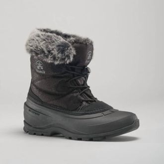 kamik Womens Momentum L2 Winter Boots In Black