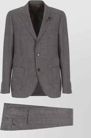 Lardini wool single breasted suit