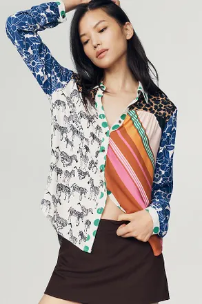 Maeve Paz Buttondown Shirt by Maeve